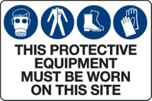 PPE Vending Machine Australia - PPE Equipement must be worn on this site