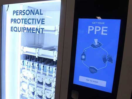 PPE Vending Machine - Persoanl Protective Equipment Machine