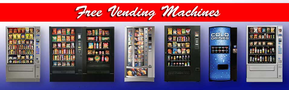 Free vending machines for workplaces businesses
