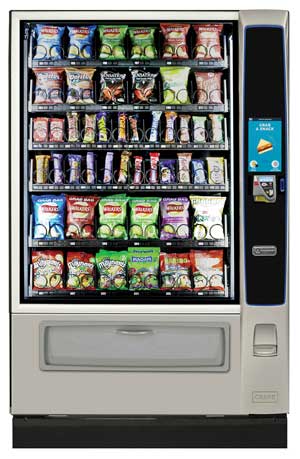 Snack Vending Machine for Sale - Crane Merchant Media 6 Snack