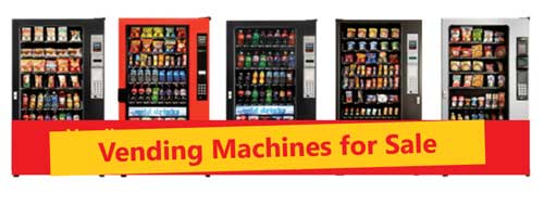 Vending Machines for Sale - 5 types of vending machines for sale