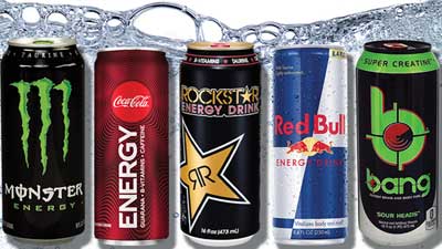 energy drinks Cans - Vending Machine