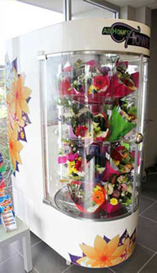 fresh flower vending machine