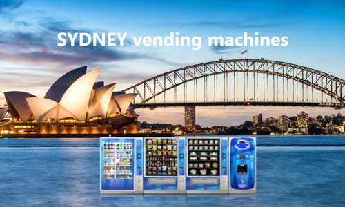 vending machines Sydney - opera house and harbour bridge