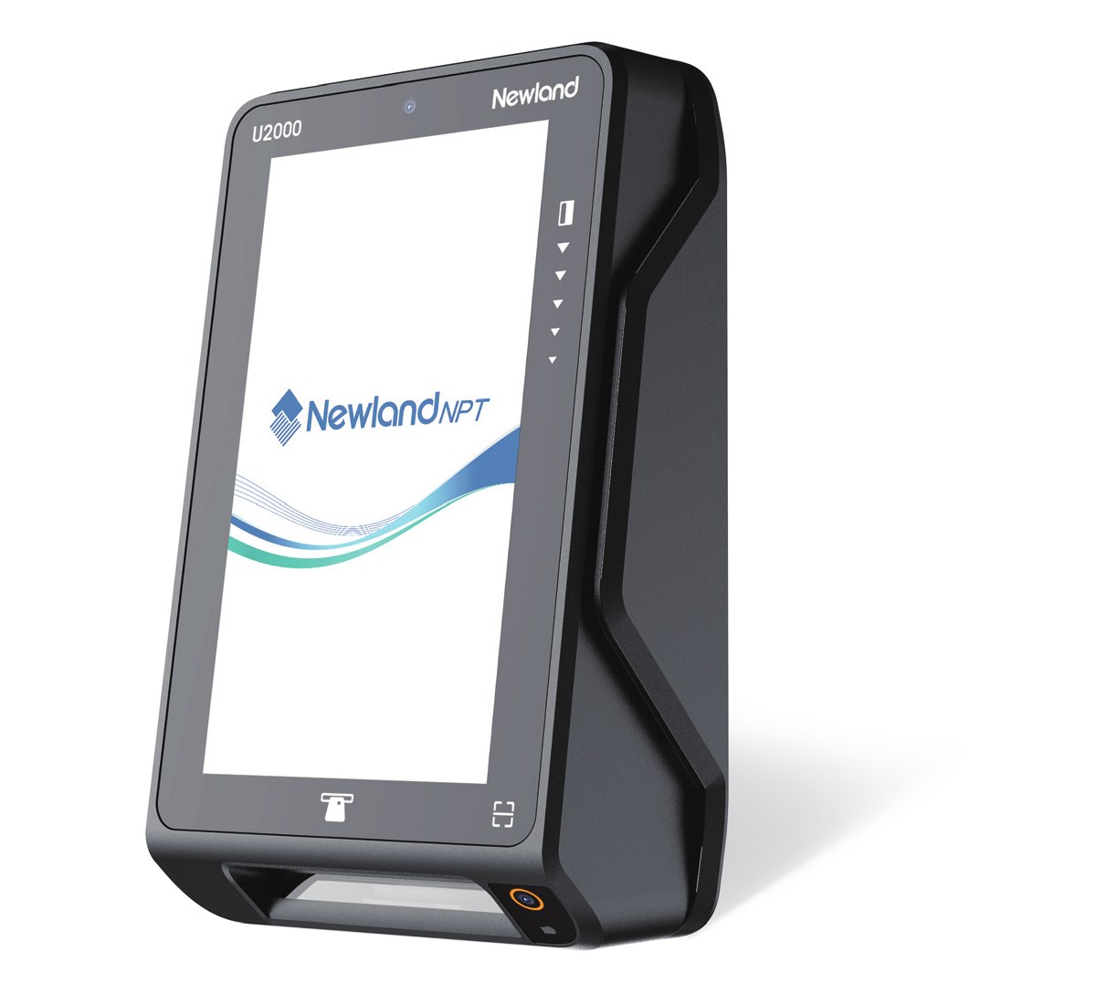 Vendcell U2000 unattended Android card reader (Newland NPT U2000) — supplier datasheet photo