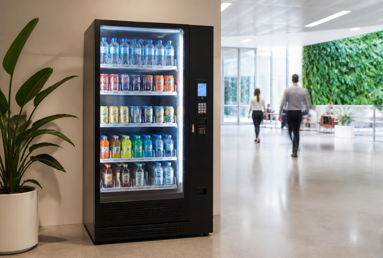 Vending machine service across Australia — office drink vending machine