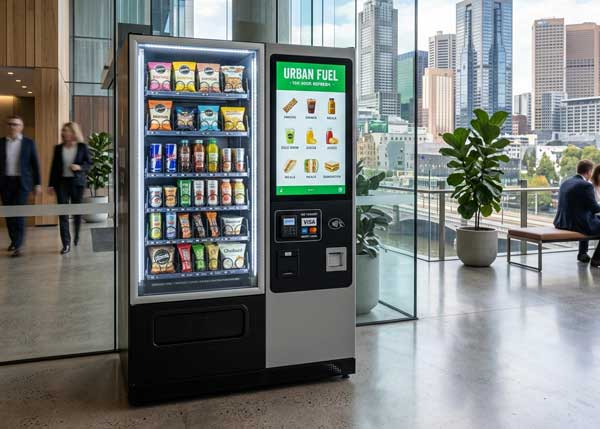 AI Powered Smart Cooler - with glass door interna sensors and tap to unlock payment system AI Powered Smart Cooler - with glass door interna sensors and tap to unlock payment system