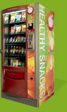 Healthy vending machine