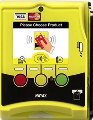 Nayax cashless payment credit card reader with VPost for sale