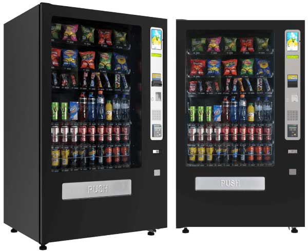 New Vending Machines - 2 cashless combination vending machines