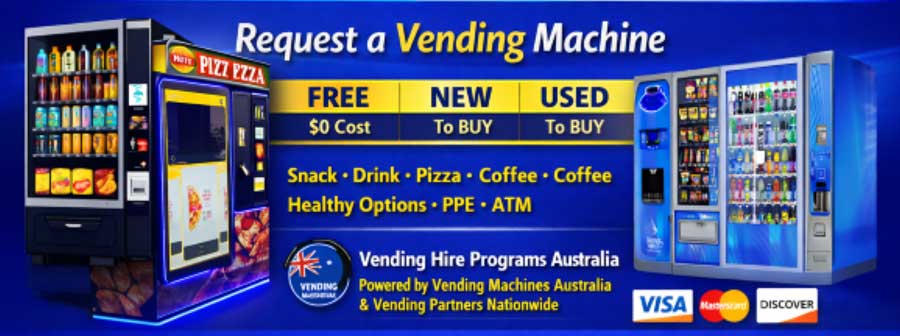Request A Vending Machine - Free New Used - Banner