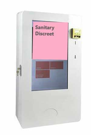 Sanitary Vending Machine - Wall Mounted