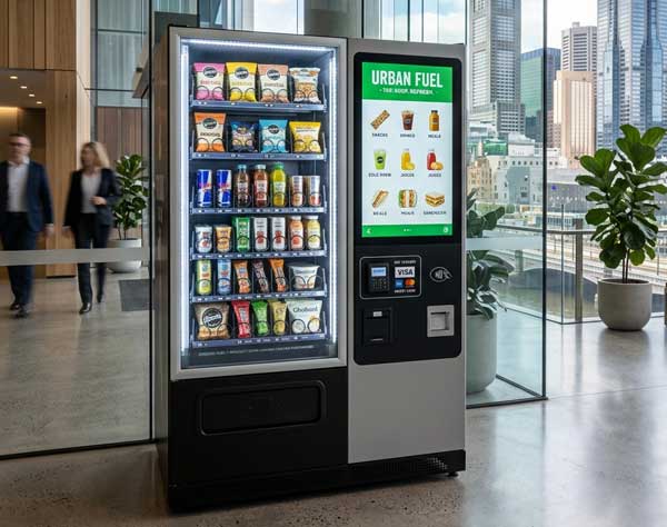 Touchscreen Dispensing Machine - with tap and go reader Touchscreen Dispensing Machine - with tap and go reader
