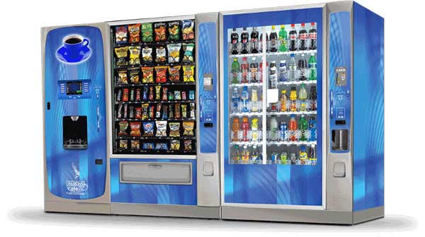 Used Vending Machines - 3 inline coffee drink bottles Used Vending Machines - 3 inline coffee drink bottles